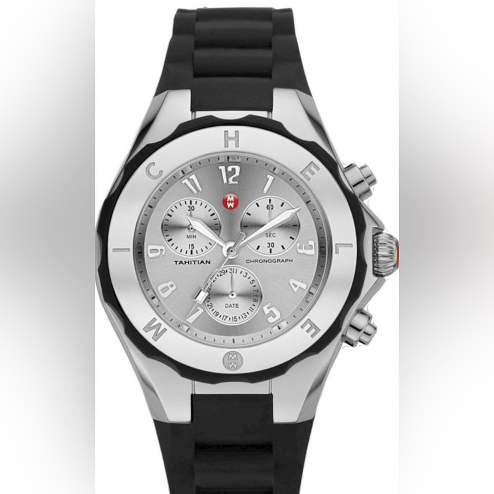 Michele Tahitian Jelly Bean ladies watch - wear shown. Needs new battery!